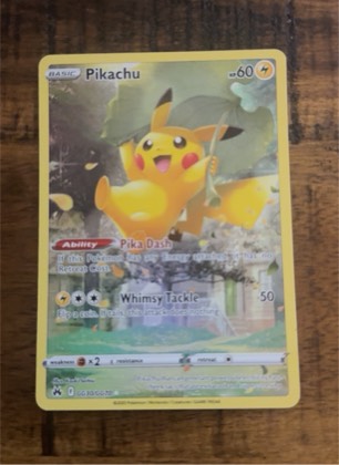 Pikachu graded 9.5