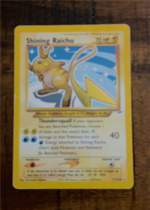 Shining Raichu, graded 6.5