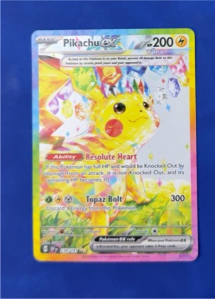 Pikachu ex, graded 9.5