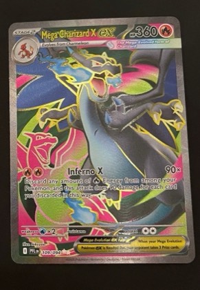 Mega Charizard X graded 8.5