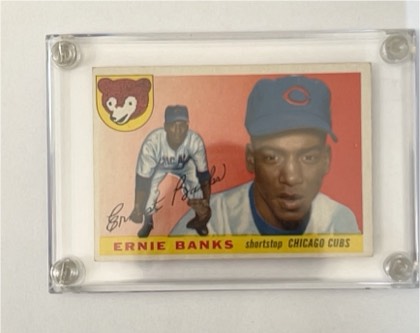 Ernie Banks graded 6 & below