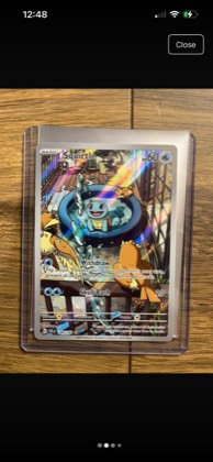 Squirtle, graded 9.0