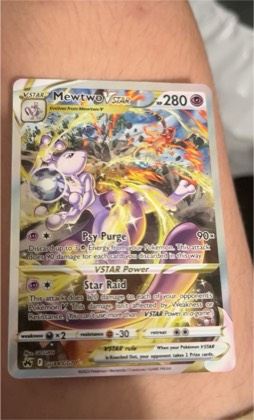 Mewtwo VSTAR, graded 9.5