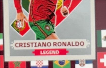 Cristiano Ronaldo, graded 4.0