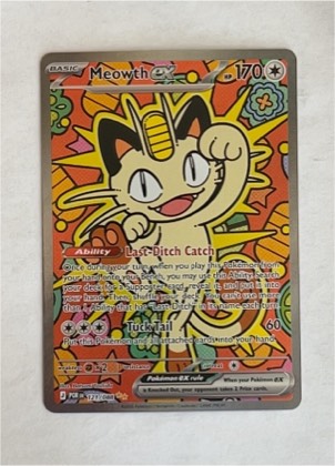Meowth ex, graded 9.5