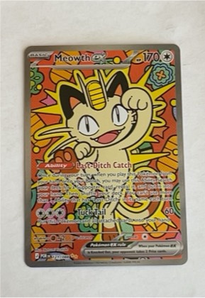 Meowth ex graded 9