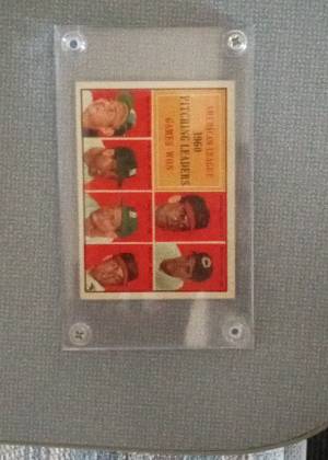 1960 AL Pitching Leaders, graded 7.0