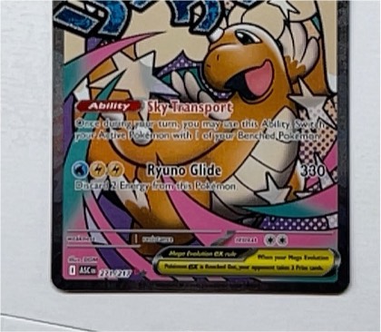 Dragonite, graded 9.0