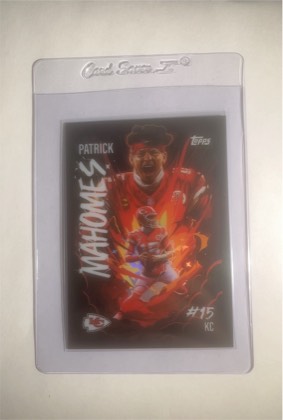 Patrick Mahomes, graded 9.5
