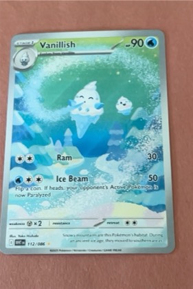 Vanillish, graded 9.5