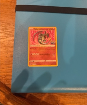 Radiant Charizard, graded 9.5