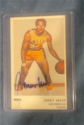 Jerry West, graded 2.0
