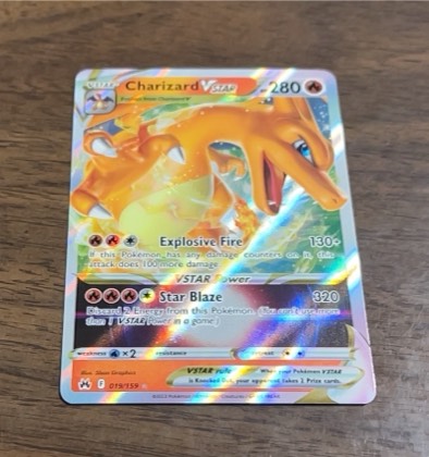 Charizard VSTAR, graded 9.5