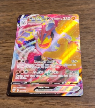 Machamp VMAX, graded 8.5