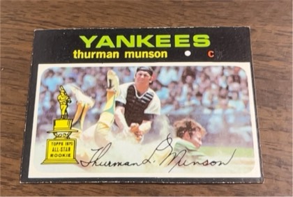 Thurman Munson, graded 4.0