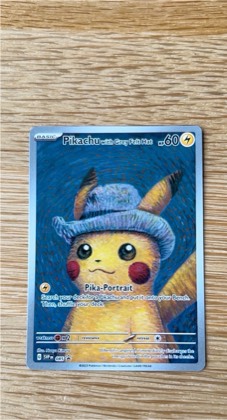 Pikachu with Grey Felt Hat, graded 9.0