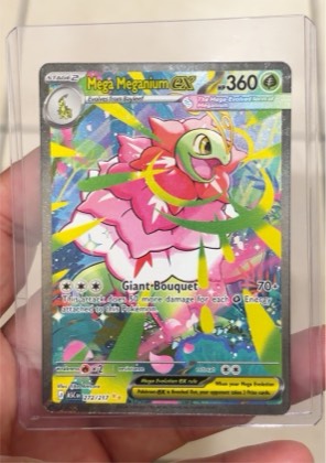 Mega Meganium EX, graded 9.8