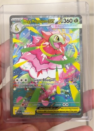 Mega Meganium EX, graded 9.8