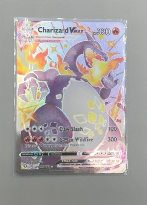 Charizard VMAX, graded 9.0