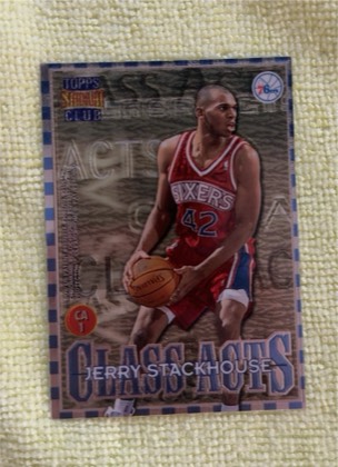 Michael Jordan / Jerry Stackhouse, graded 8.0