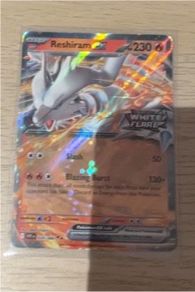 Reshiram ex, graded 6.0