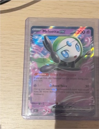 Meloetta ex, graded 3.0