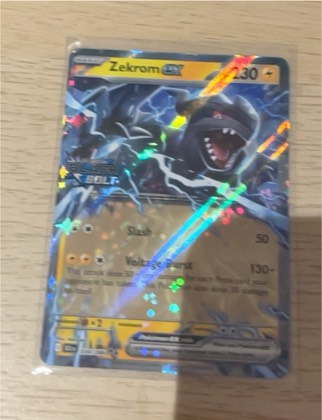 Zekrom EX, graded 3.5