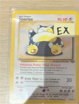 Snorlax (27), graded 2.5