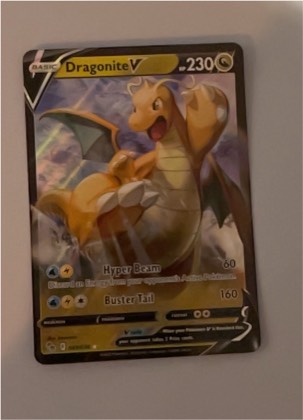 Dragonite V (Alternate Full Art), graded 9.0