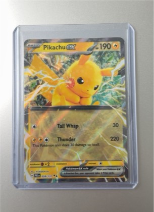 Pikachu ex, graded 7.0