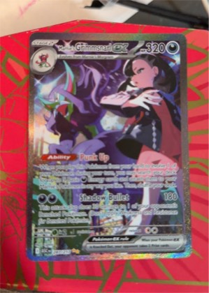 Marnie's Grimmsnarl ex, graded 8.5