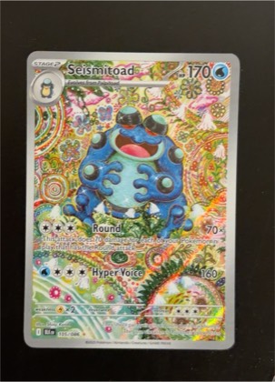 Seismitoad, graded 8.0