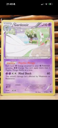 Gardevoir, graded 7.0