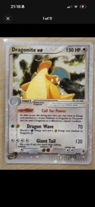 Dragonite ex, graded 9.5