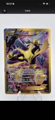 Alakazam EX (Secret), graded 9.5