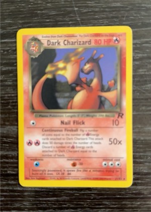 Dark Charizard (21), graded 7.0