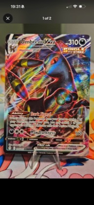 Umbreon VMAX, graded 10.0