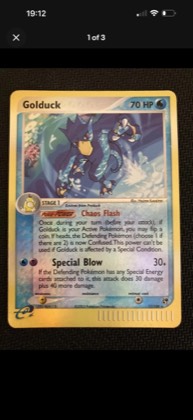 Golduck, graded 9.5
