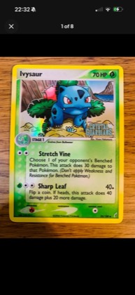 Ivysaur, graded 6.5