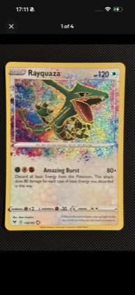 Rayquaza, graded 9.5