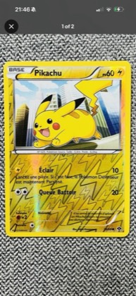 Pikachu, graded 7.0