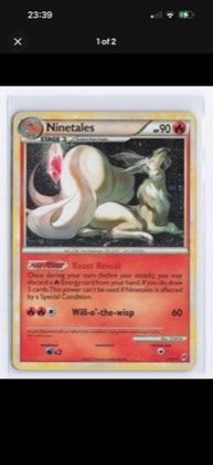 Ninetales, graded 9.5