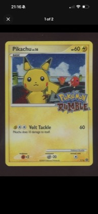 Pikachu, graded 9.5