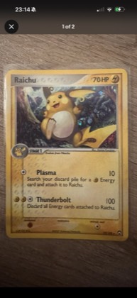 Raichu, graded 5.0