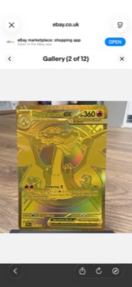 Mega Charizard X ex, graded 5.0