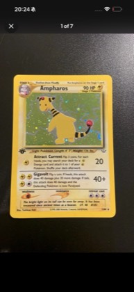 Ampharos, graded 9.5