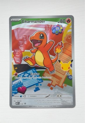 Charmander - 038, graded 9.0