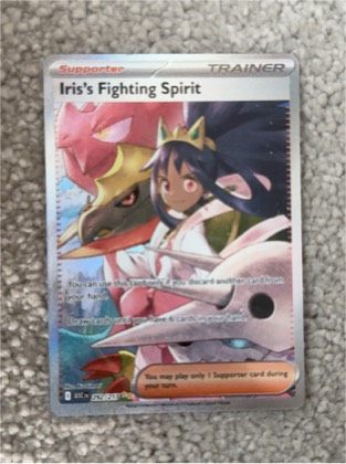 Iris's Fighting Spirit graded 9