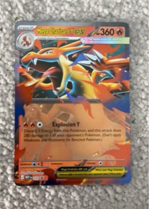 Mega Charizard Y ex - 030, graded 9.0