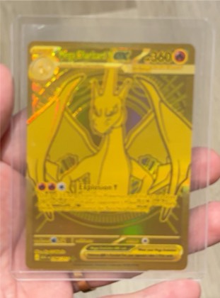 M Charizard EX (Full Art), graded 6.5